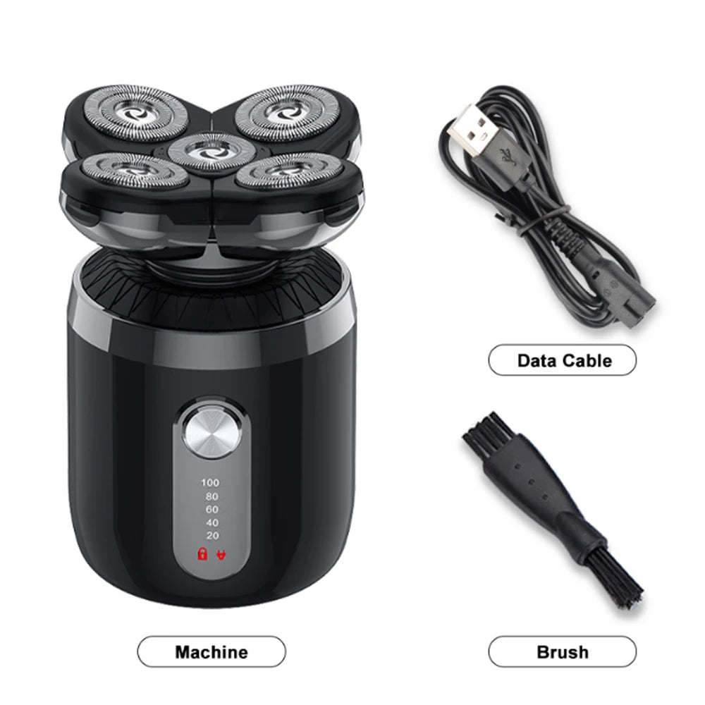 Electric Shaver For Men Shaver Facial Beard Trimmer Waterproof Electric Shaver Rechargeable shaver multi-purpose set