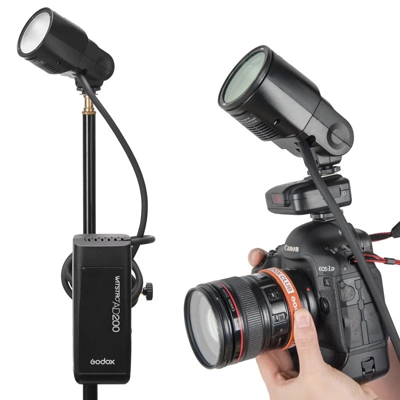 Shenniu H200R round lamp head magnetic suction ad200/AD200pro outdoor photography light accessory split type lamp head outdoor p
