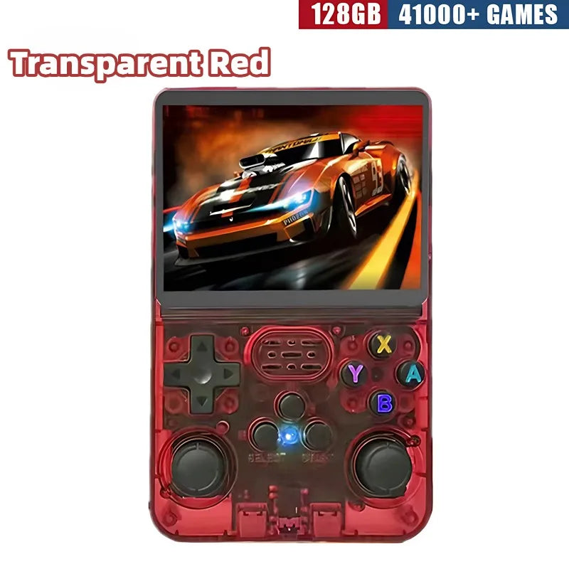 Retro Handheld Game Console R36S 3 5 Inch IPS Screen 64GB 128GB 256GB Portable Gaming Device with Built in Games