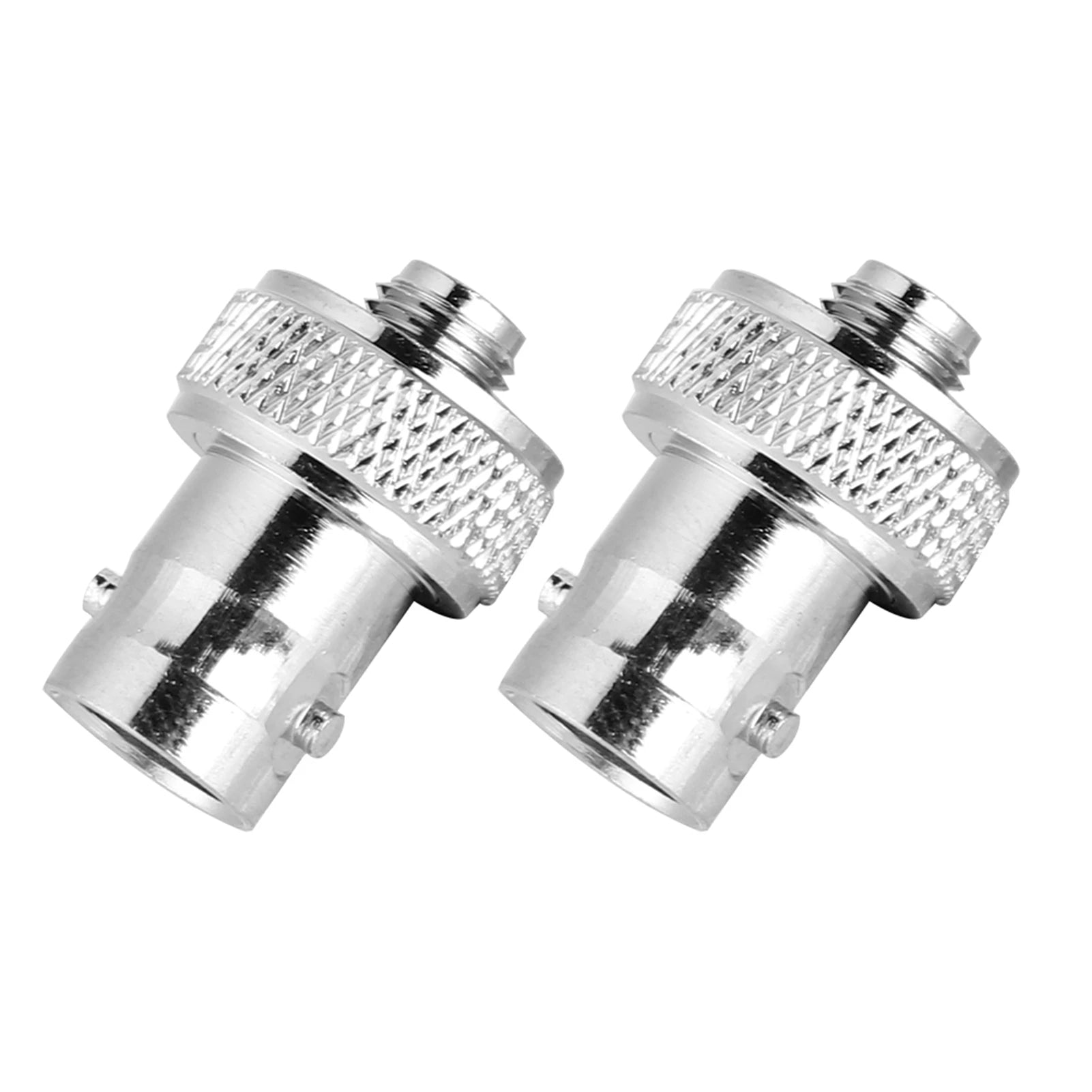 2 adaptadores conectores SMA hembra a BNC hembra