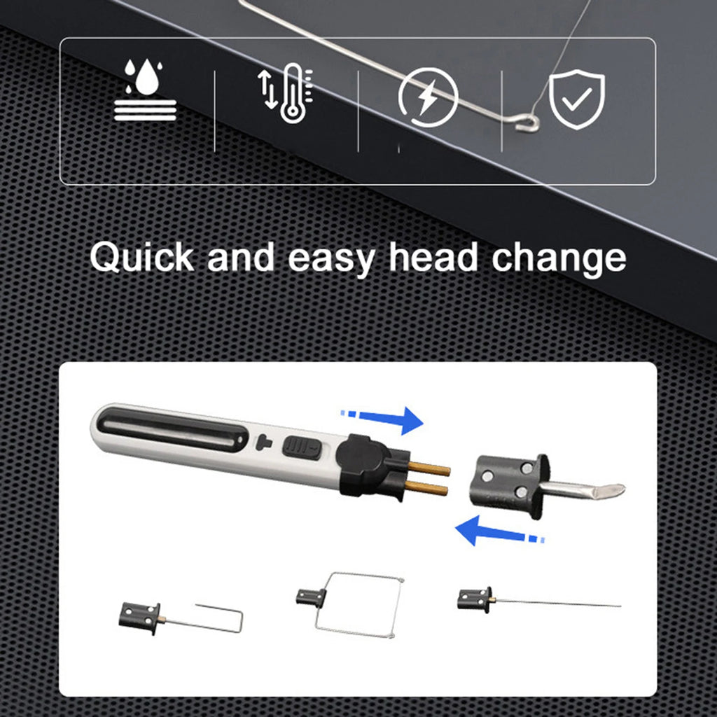 Cordless Foam Cutter Hot Wire Foam Cutter Pen Styrofoam Cutting Tools Kit Electronic Soldering Kit Multifunctional Engraving Pen