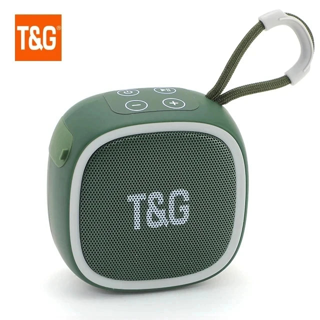 Altavoz inalámbrico Bluetooth portátil Mini Radio FM Impermeable Pequeño Subwoofer Caja de Sonido Música Woofer Computadora PC AUX Caixa De Som