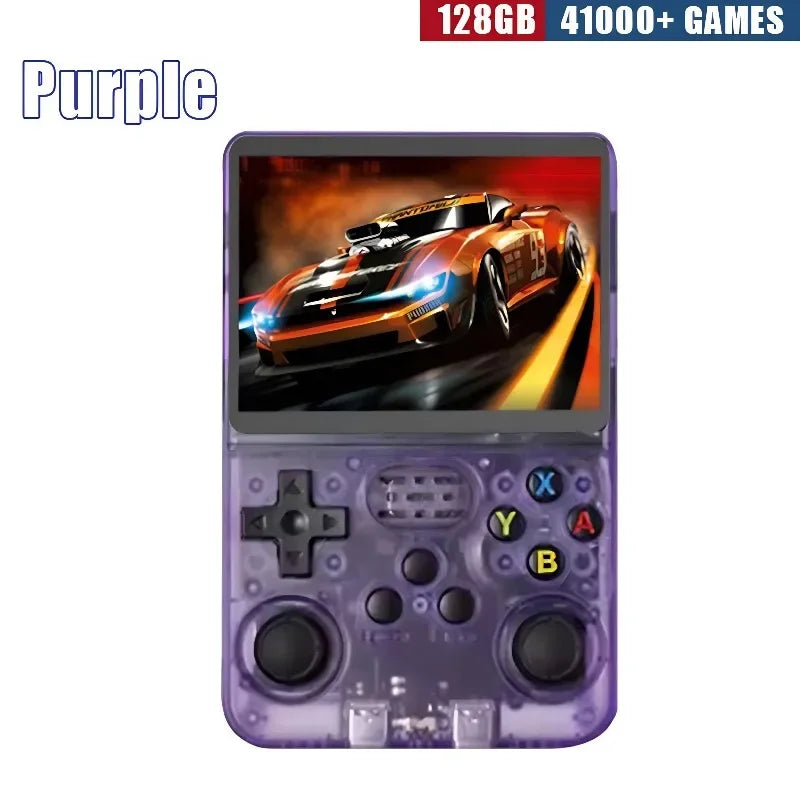 R36S Retro Handheld Console 3 5 Inch IPS Screen 64GB 128GB 256GB Portable Gaming Device with Built in Games