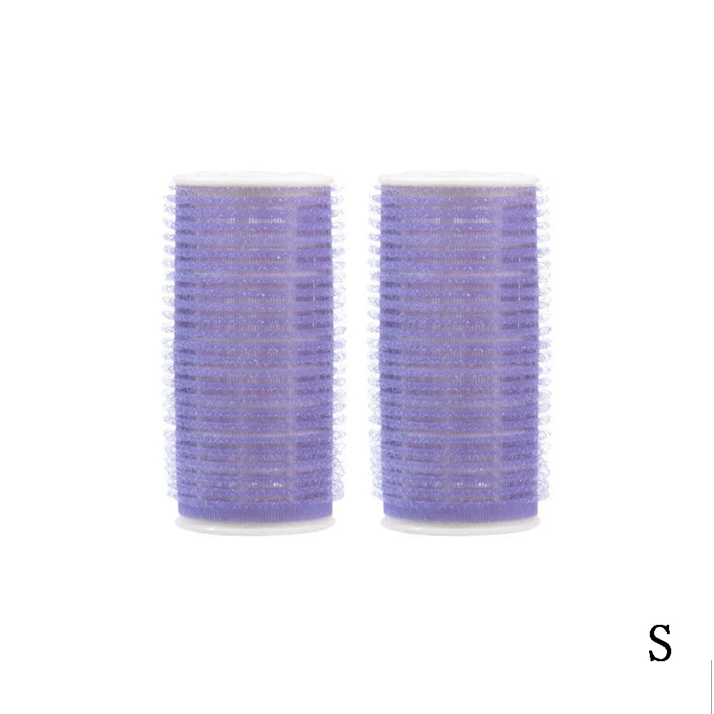 Plastic Hair Rollers Self Adhesive Manual Hair Curler No Heat Hair Rollers Long-lasting Fluffy Styling Hair Styling Tool