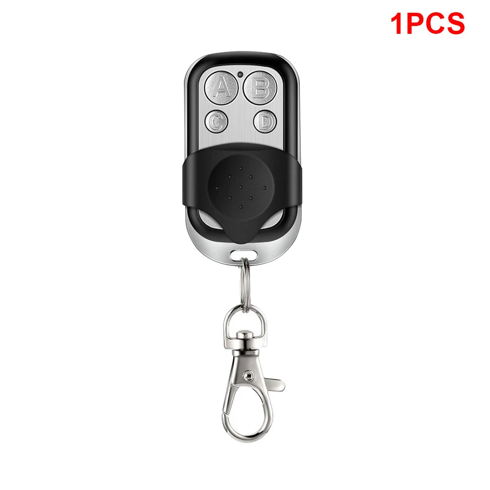 1~5PCS Universal 4 Buttons Garage Door Opener Remote Control 433MHZ Clone Fixed Learning Rolling Code Duplicator Garage