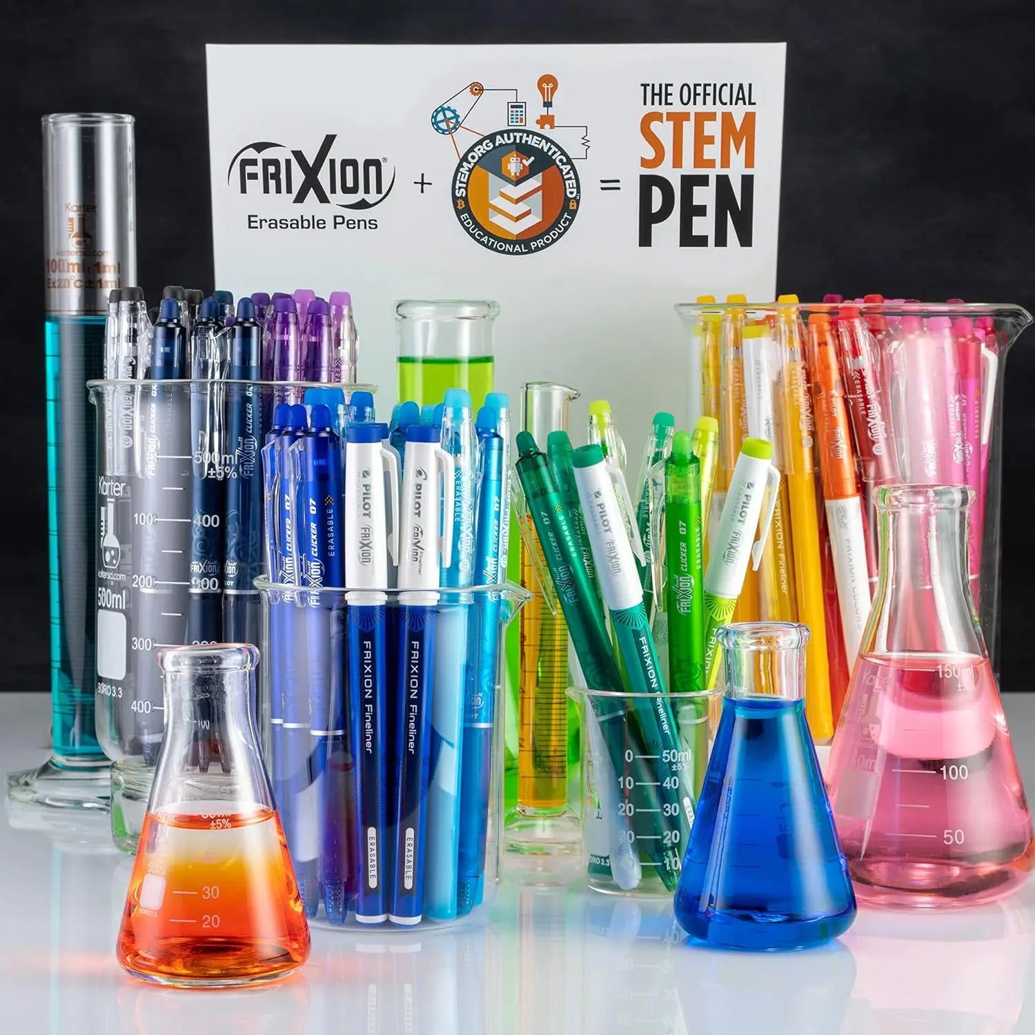 Erasable Gel Pens, Fine Point 0.7mm, Pack of 15 Assorted Colors for Smooth Writing and Easy Erasing
