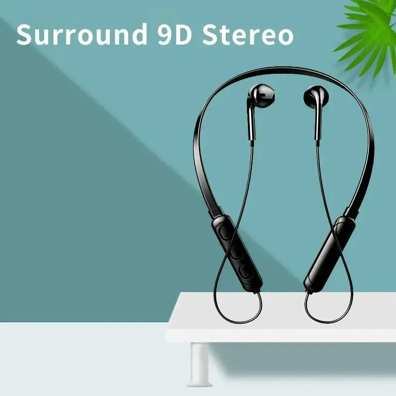 Auriculares inalámbricos Bluetooth de diadema, estéreo, con reducción de ruido, universal 5.0, para deportes, con micrófono