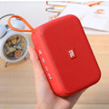 Altavoz inalámbrico Bluetooth portátil Mini Radio FM Impermeable Pequeño Subwoofer Caja de Sonido Música Woofer Computadora PC AUX Caixa De Som