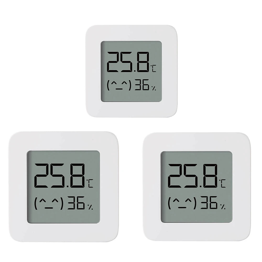 XIAOMI Termómetro 2 Mijia Eléctrico Bluetooth Inalámbrico Inteligente Higrómetro Termómetro Detección de Temperatura MI Mijia Home APP
