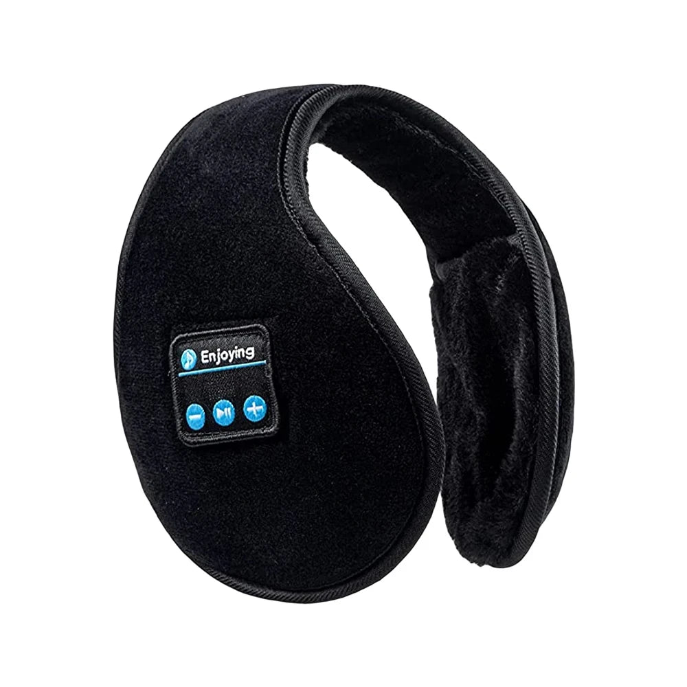 Orejas de invierno inalámbricas Auriculares Bluetooth Orejeras Tapones para los oídos Gorro informal Deportes equitación más cálido Orejera para hombres mujeres música Auriculares
