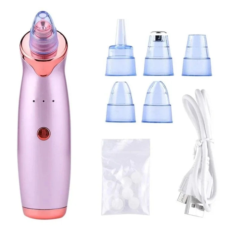 Electric Blackhead Remover Face Deep Cleansing Pore Beauty Machine Dead Skin Remover Face Vacuum Blackhead Removal Skin Care USB