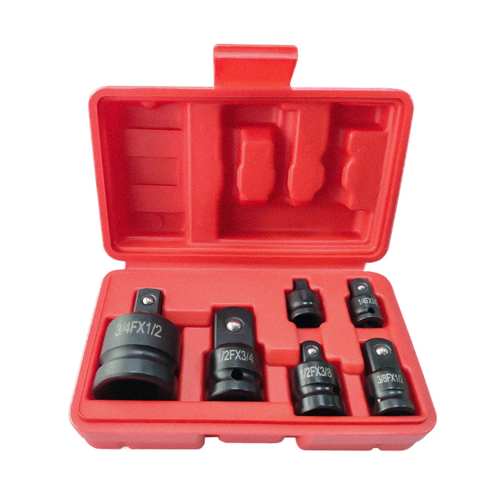 Hand Wrench Tool Set Socket Converter Adaptor Set Reducer Adapter 1/4 1/2 3/8 3/4 for Car Bicycle Garage Repair Tools