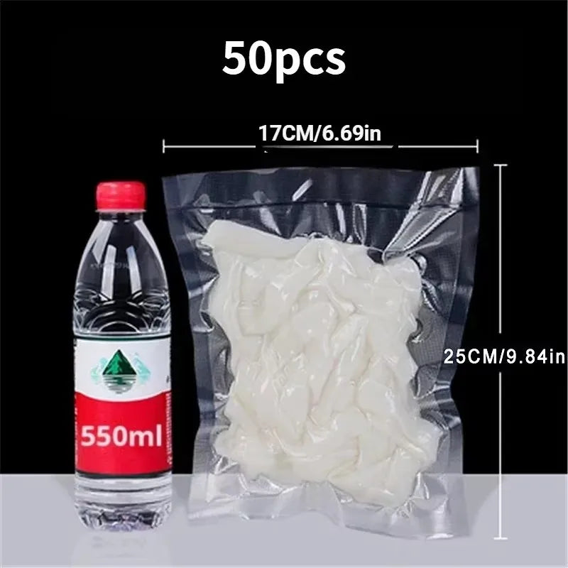 Home Vacuum Sealer Machine Dry/Wet Food Packaging Storage Plastic Bags Sealer Built-in Cutter Kitchen Products Packaging Sealer