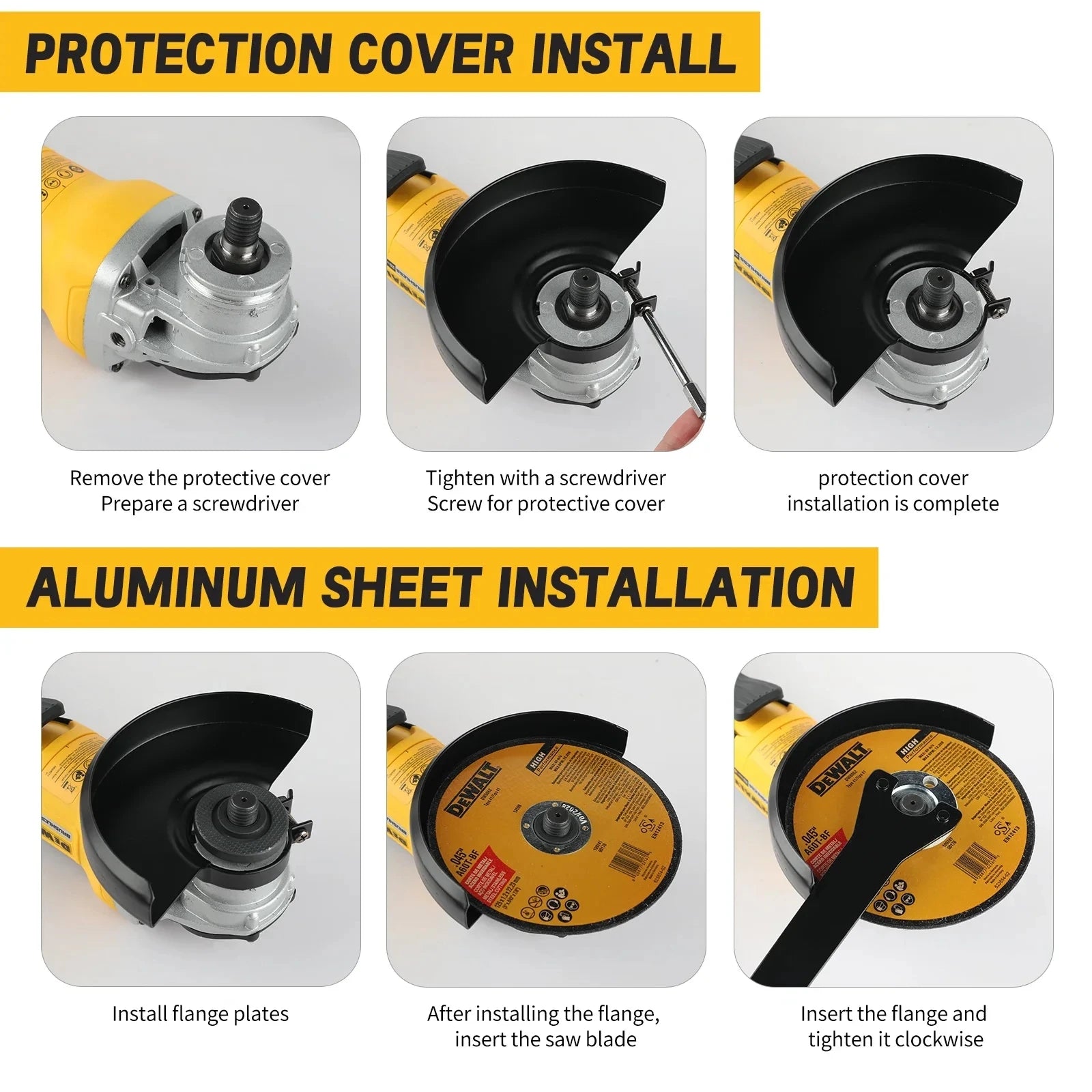 DEWALT DCG406 Kit 125MM 20V Angle Grinder Brushless Maglev Metal Cutting Charging Angle Grinder No Battery rotary tool