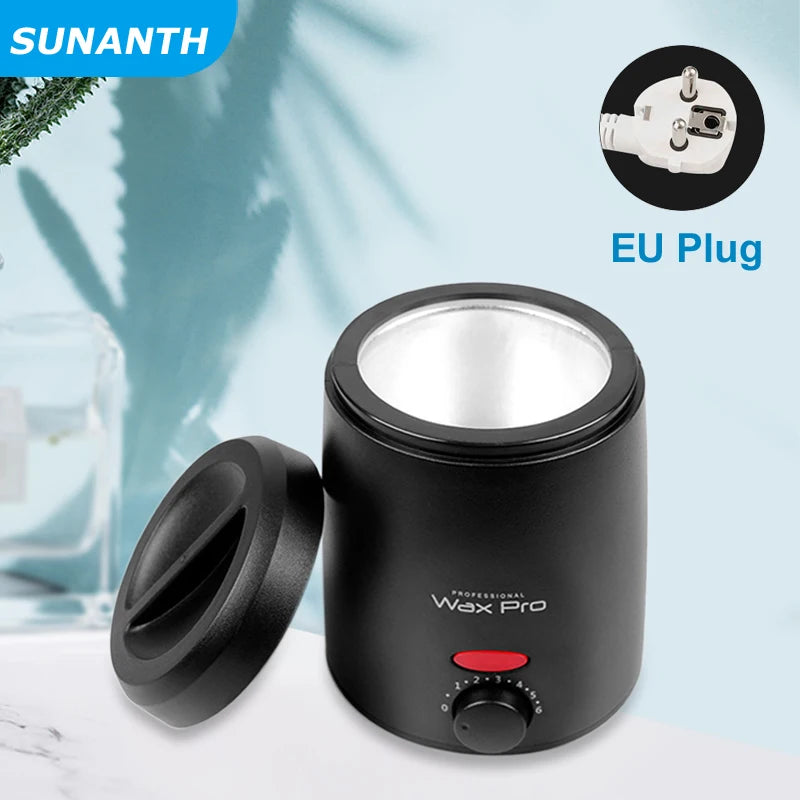200ML Brazilian Hard Waxing Wax Warmer Machine Hard Waxing Wax Beans Waxing Machine Epilator Wax-melt Pot Unisex Hair Removal