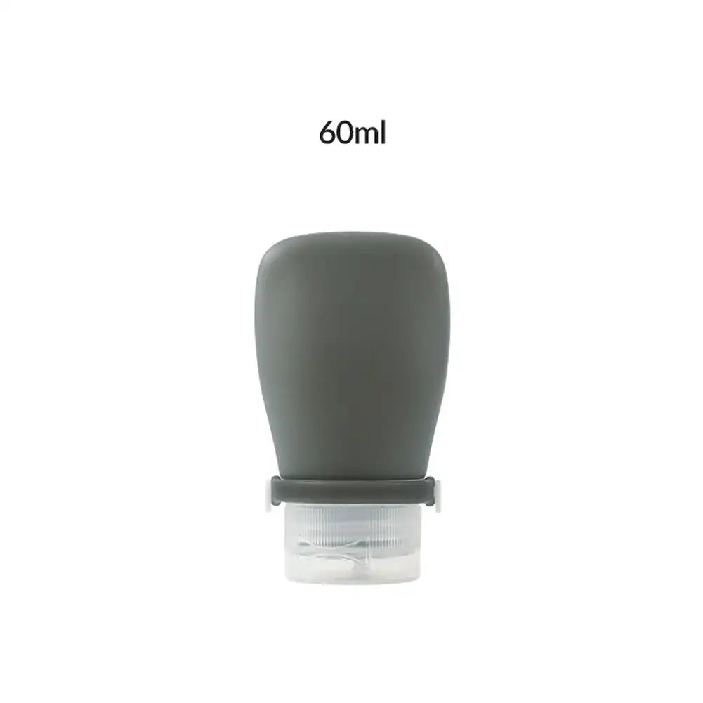 30/60/90ML Silicone Portable Travel Bottle Cosmetic Storage Refillable Lotion Bottle Leakproof Shampoo Container