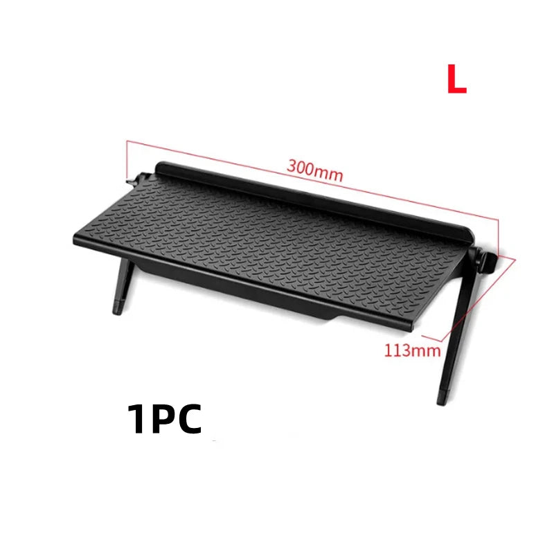 TV Screen Top Storage Shelf Adjustable Monitor Storage Rack Computer Desktop Display Stand TV Router Storage Rack Home Organizer