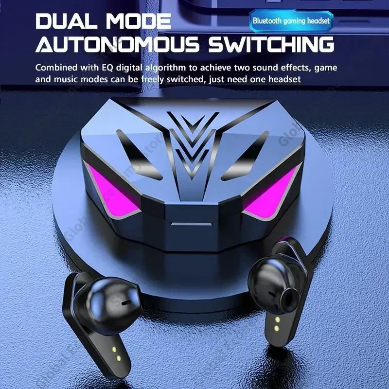 Auriculares gaming TWS X15 Auriculares inalámbricos Bluetooth con micrófono Posicionamiento de sonido de graves Estéreo 9D Música Auriculares HiFi para gamers