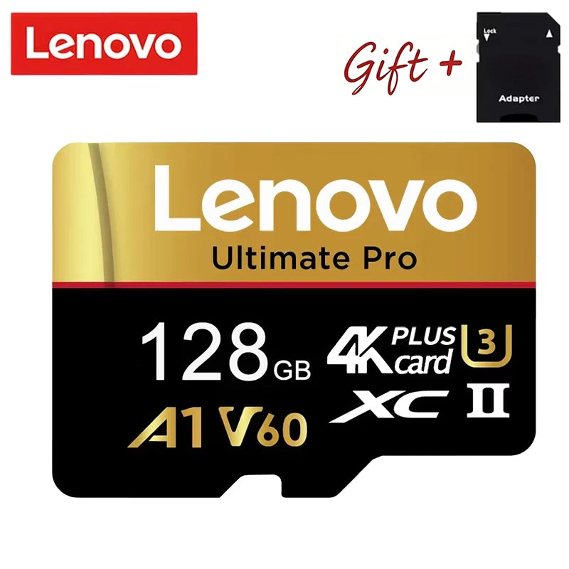 High Capacity Lenovo 512GB Memory Card Micro TF SD TF Cards SD Cards 128GB Class 10 32GB V30 for Driving Recorder/PC/Mac