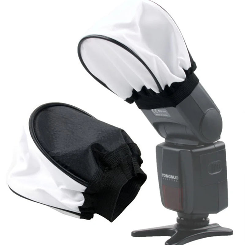 Set top flash soft light cover universal universal cover hot shoe flash soft light cloth cover photography external flash soft l