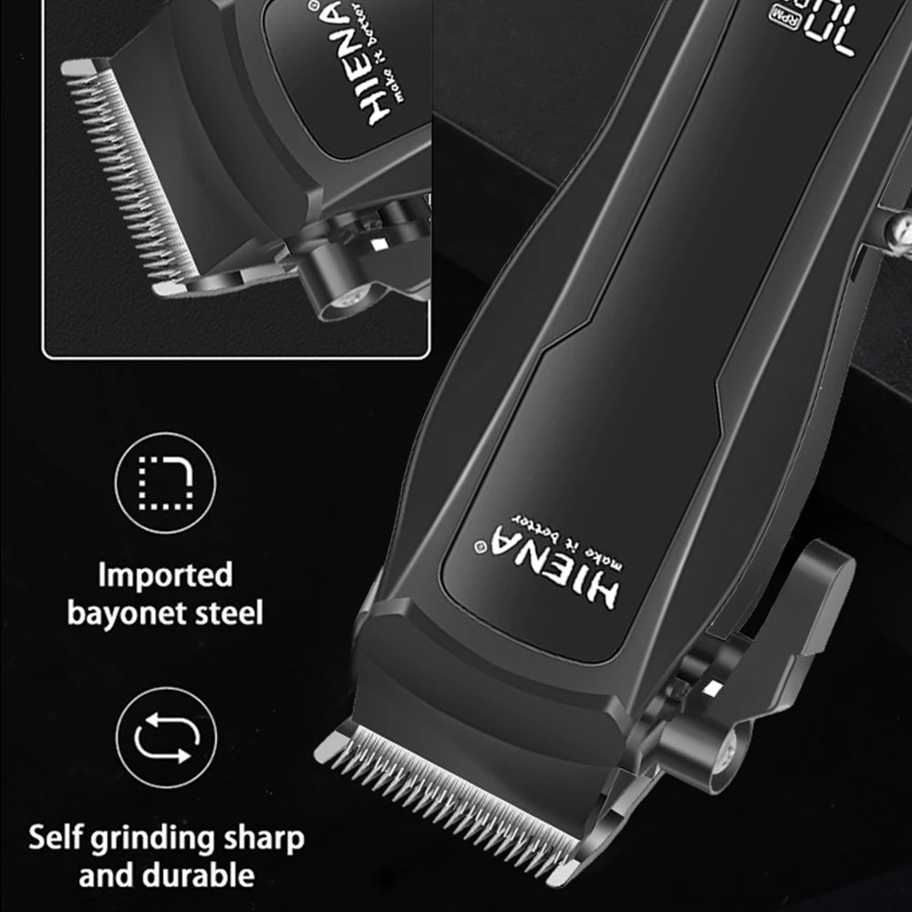 Hair Clipper Electric Professional Combo Kits Hair Trimmer Set For Men Rechargeable Cordless Haircut Machine for Barber