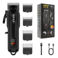 Professional Barber Electric Hair clipper LED display screen UBS charging Trimmer Powerful electric hair clipper trimmer tool