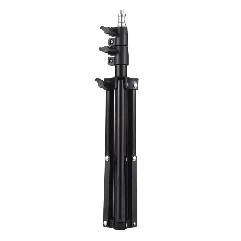 Metal Tripod Stand Universal Projector Bracket Extendable to 1.6M Aluminum Alloy Interface Adjustable Height for Projector