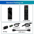 Dluxury U3mini Décodeur TV numérique DVB T2 DVB C Chaînes TV HD gratuites EPG 7 jours Tuner TV pour l'Espagne, la France, l'Italie, la Colombie, etc.