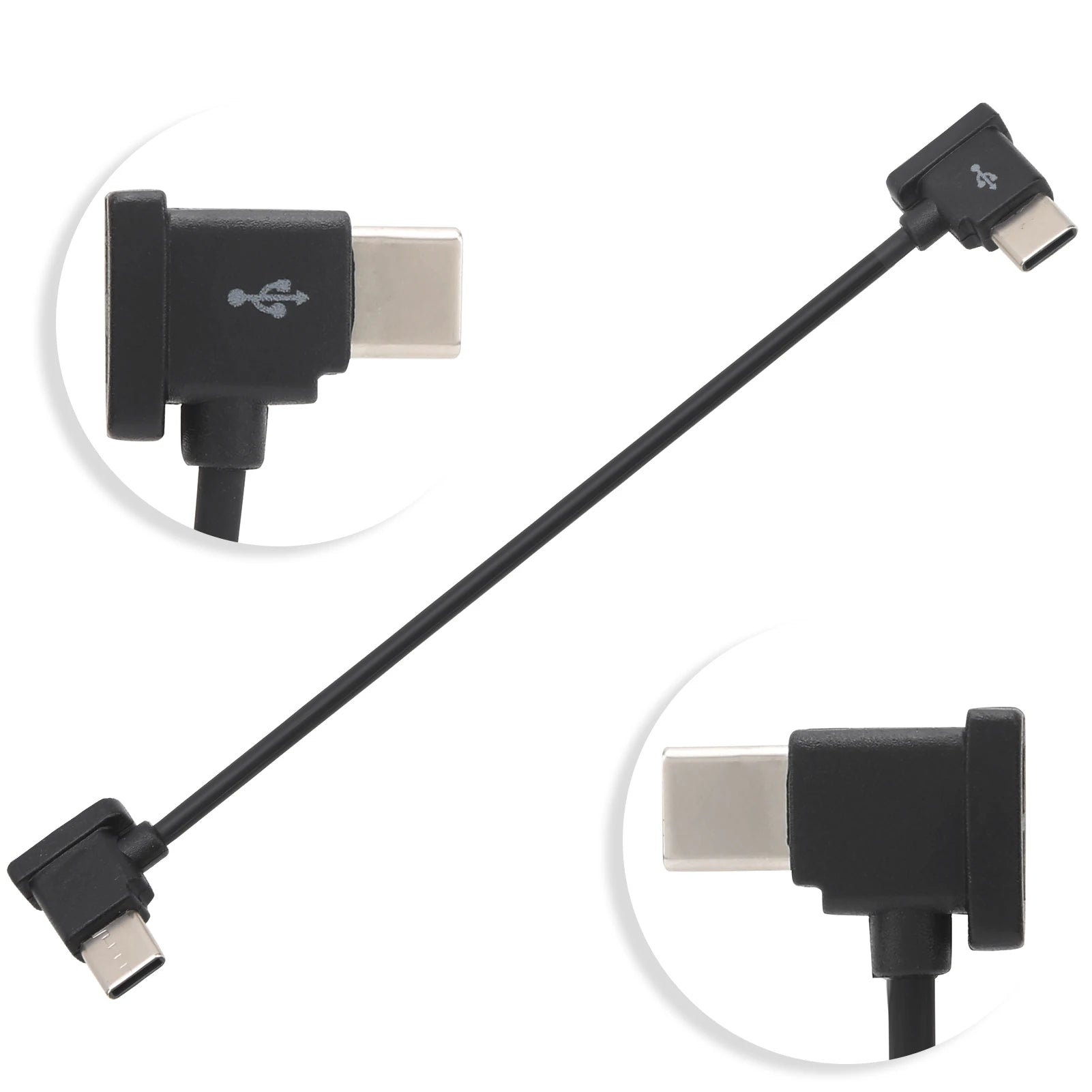 15cm Remote Controller Data Cable Type‑C to Type‑C for DJI Mavic Air 2/ 2 Drone Data Cable Drone Remote Control Cable
