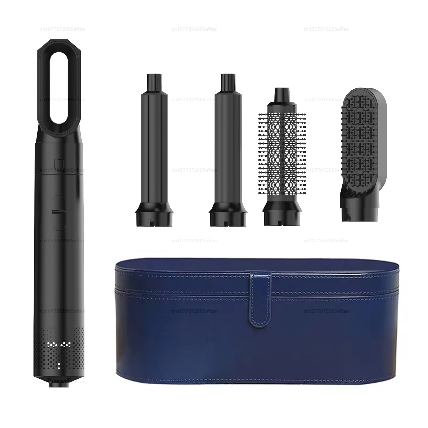 5 In 1 Styling Hair Dryer Electric Comb Negative Ion Professional Automatic Comb Curly Hair Straight Hair Comb Styling Tool