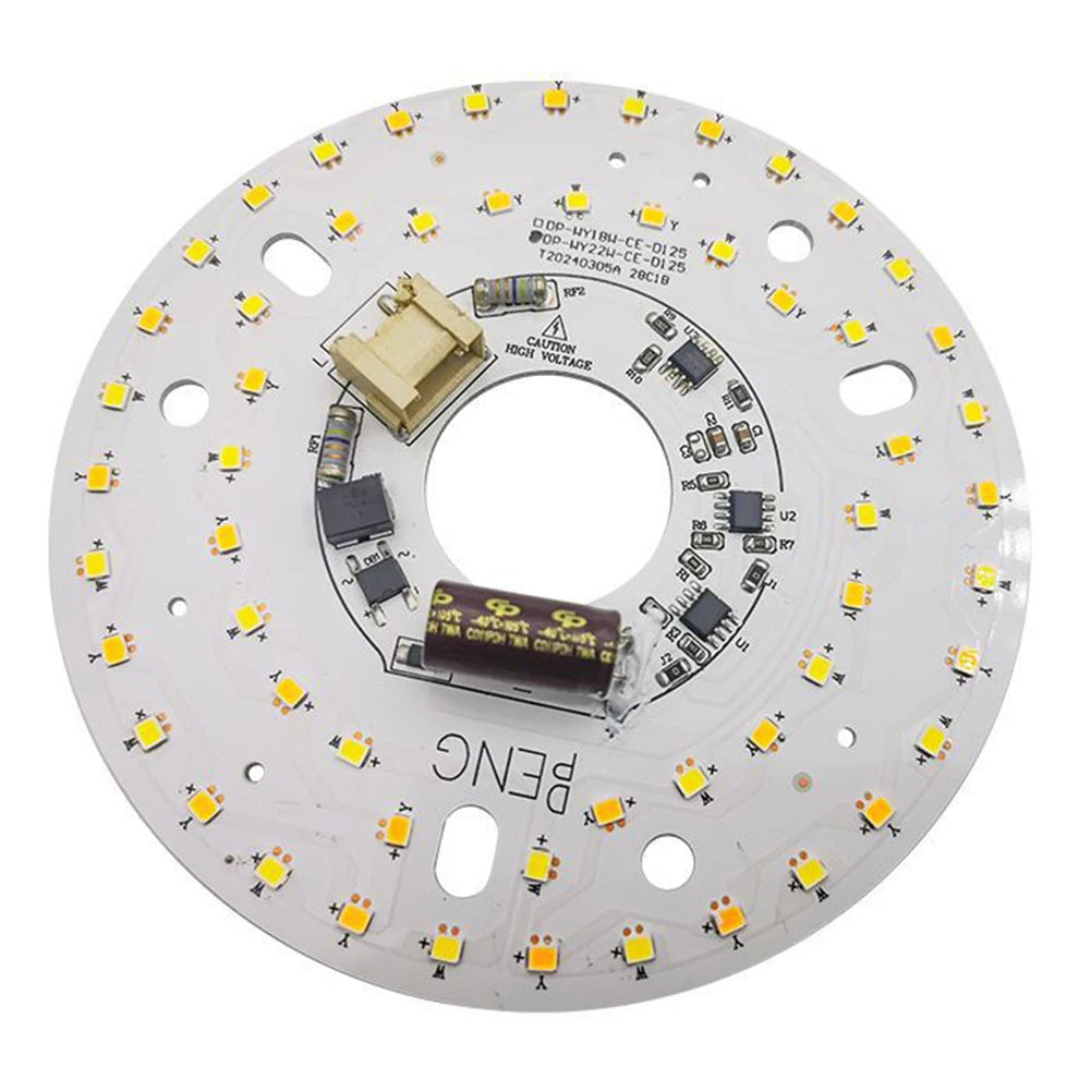 3.9/4.9/6.2 Inch CRI90 Ceiling Fan Light Retrofit Kit 3000/4000/5000K Pendant Light Round Panel Flush Mount Ceiling Light Panel