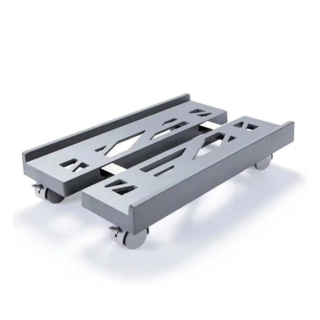 Soporte de CPU móvil ajustable, soporte de torre de computadora ventilado, soporte de torre de PC con 4 ruedas giratorias, se adapta a la mayoría de las PC, soporte debajo del escritorio