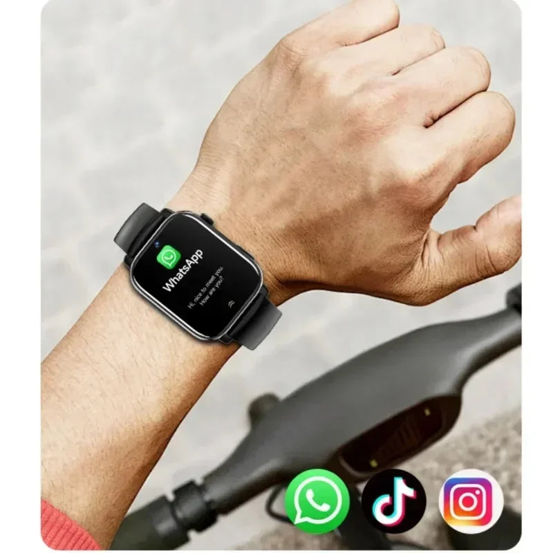 New 4G 5G Full Network SIM Card Smartwatch I1  with HD Camera Wifi NFC GPS Rugged Google Play Sport Android Men Women Smartwatch