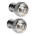2 Pcs SMA Female To BNC Female Convert Adapter Connector