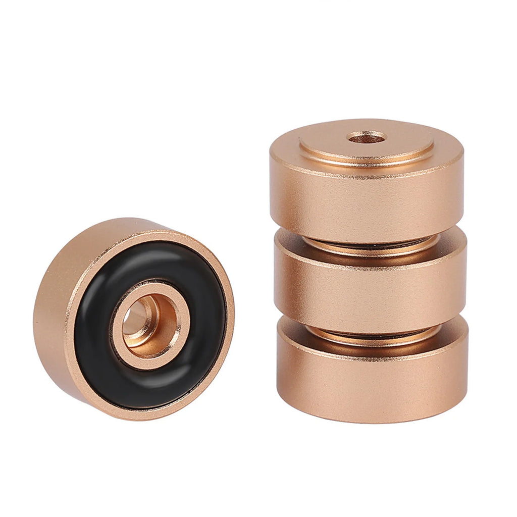 4PCS 20*8mm Aluminum Alloy Amplifier Feet Shock Absorber Amplifier Pads Feet