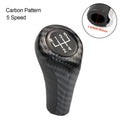 For BMW 1 3 5 6 Series E46 E53 E60 E61 E63 E65 E81 E82 E83 E87 E90 E91 E92 X1 X3 X5 Matt Chromed Gear Shift Knob 5 / 6 Speed