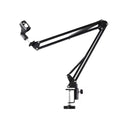 BSLIUFANG Professional Flexible Scissor Arm Microphone Stand – Adjustable Desktop Boom Holder for Podcast/Streaming/Youtube