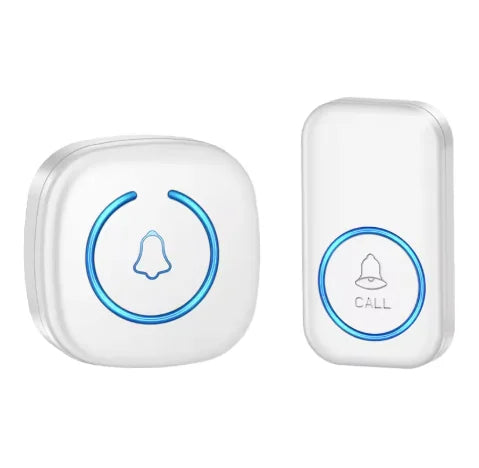 Smart Wireless Welcome Doorbell 300M Long Range 60 Melodies with US/EU/UK Plug for Home Office Security