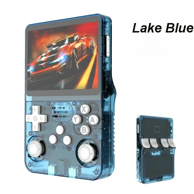 Linux System Open Source R36S Retro Handheld Video Game Console 3 5 Inch IPS Screen Portable Pocket Video Player 64GB 128GB Game