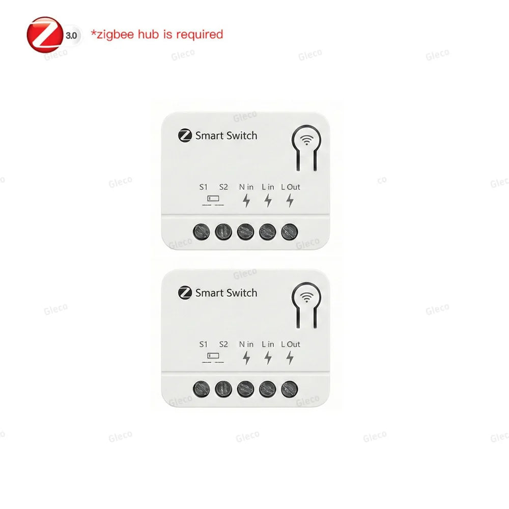ZigBee Tuya Smart Switch Module Mini DIY Light Relay Breaker Smart Home Automation Work With Smart Life Alexa Google Hub Need