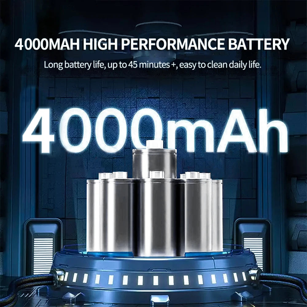 Aspiradora de coche 95000PA, máquina de limpieza potente inalámbrica, accesorios de robot para coche, electrodoméstico, fuerte succión como regalo