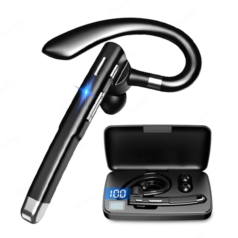 Auriculares inalámbricos con micrófono, audífonos Bluetooth con cancelación de ruido ENC, manos libres para negocios, conducción