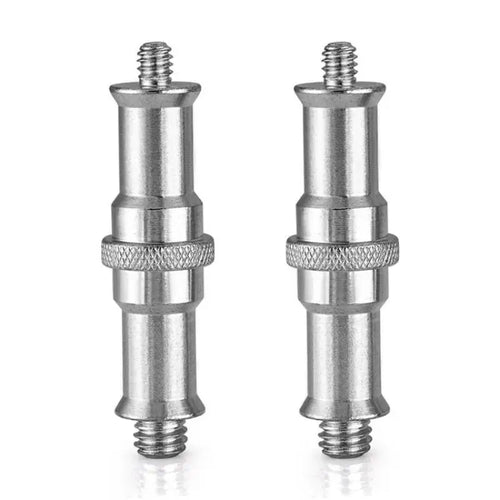 Adaptador macho de espárrago con toma de 3/8 y 1/4 de vuelta, tornillo de cámara de metal, herramienta de mano para fotografía, trípode con flash de paraguas, accesorios de estudio fotográfico