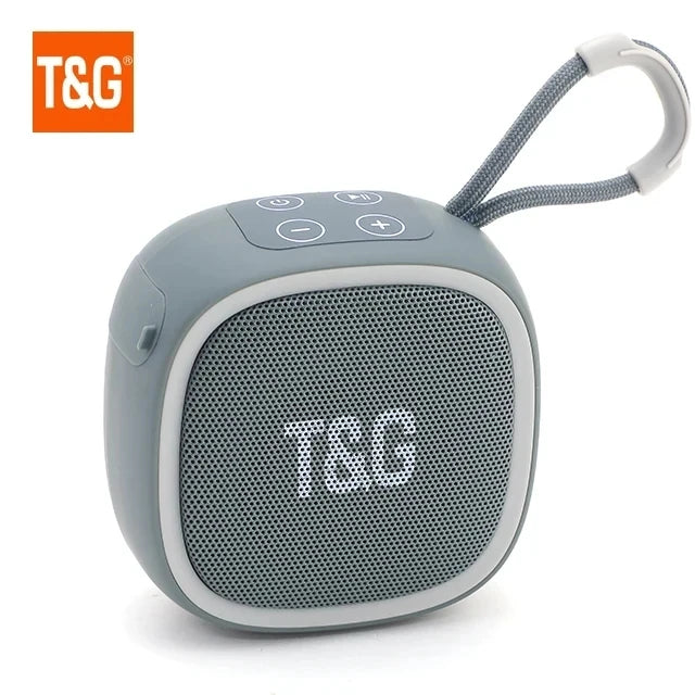 Altavoz inalámbrico Bluetooth portátil Mini Radio FM Impermeable Pequeño Subwoofer Caja de Sonido Música Woofer Computadora PC AUX Caixa De Som