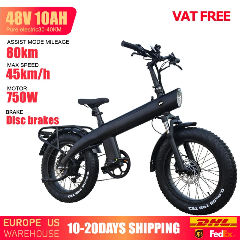 HUANCI Q3 Mountain electric bike 2000W 57KM/H electric dirt bike 48V 20AH Electric bicycle Ebike 20Inch fat tire Off-Road e bike