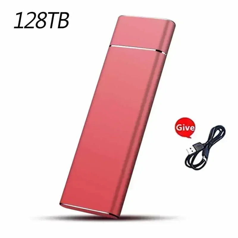 Mini Portable USB SSD 1TB 2TB High-speed Original Mass Storage SSD USB3.0 External Hard Drive for USB SSD Computer Laptop