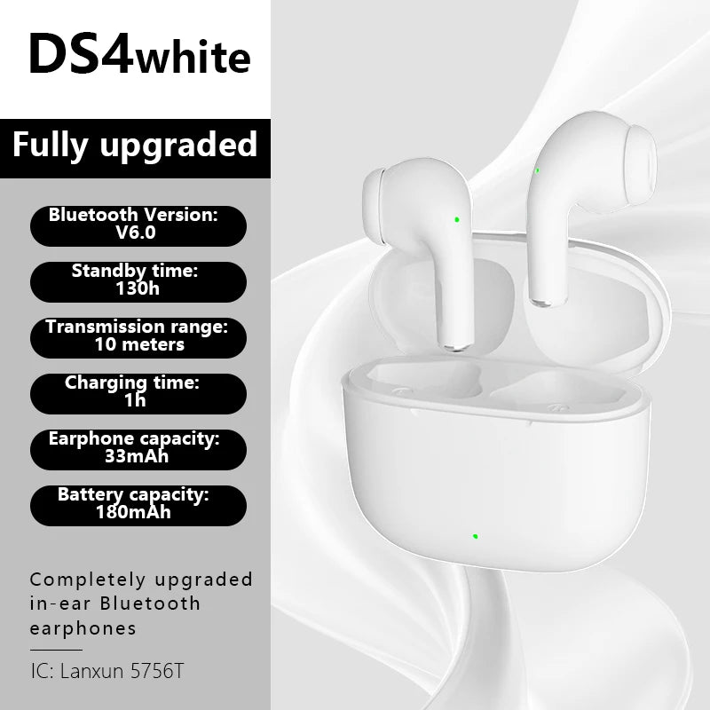 Original Bluetooth Wireless Earphone High-Quality Noise-Canceling TWS Gaming Earbuds Headphones With Multiple Devices