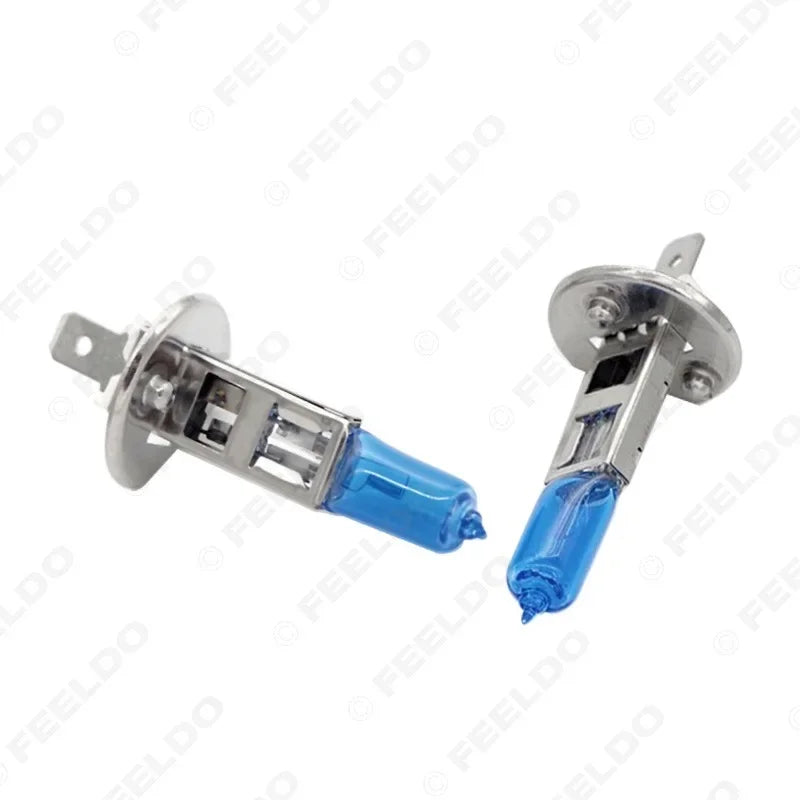 H11 100w 12v 6000k Xenon Gas Halogen Headlight White Light Lamp Bulbs Bulb Gas Auto Halogen Lamp Bulb Lights Headlight Amagi