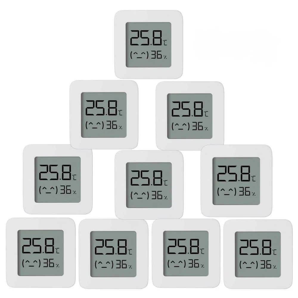 XIAOMI Termómetro 2 Mijia Eléctrico Bluetooth Inalámbrico Inteligente Higrómetro Termómetro Detección de Temperatura MI Mijia Home APP