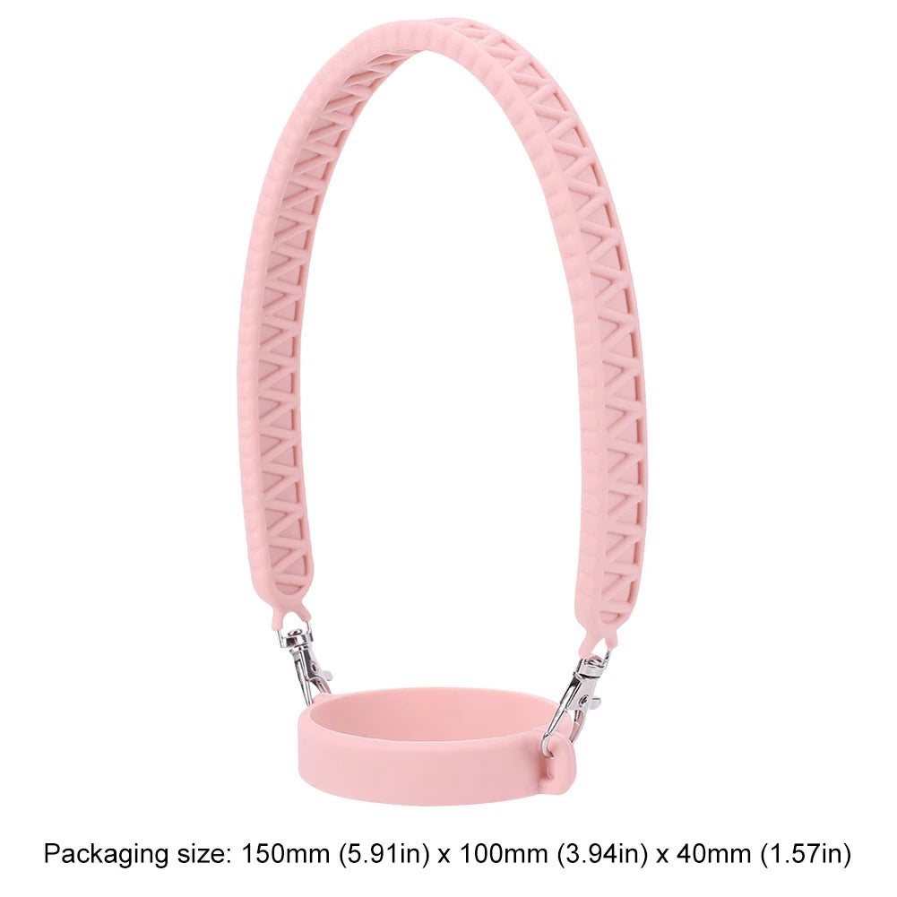 40oz Neoprene Water Bottle Carrier Bag For Stanley Quencher Cup Sleeve with Adjustable Shoulder Strap Water Bottle Holder Pouch